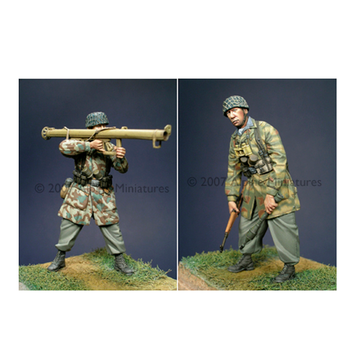 Alpine Miniatures – German Para Anti-Tank Team (2 figs) 1/35