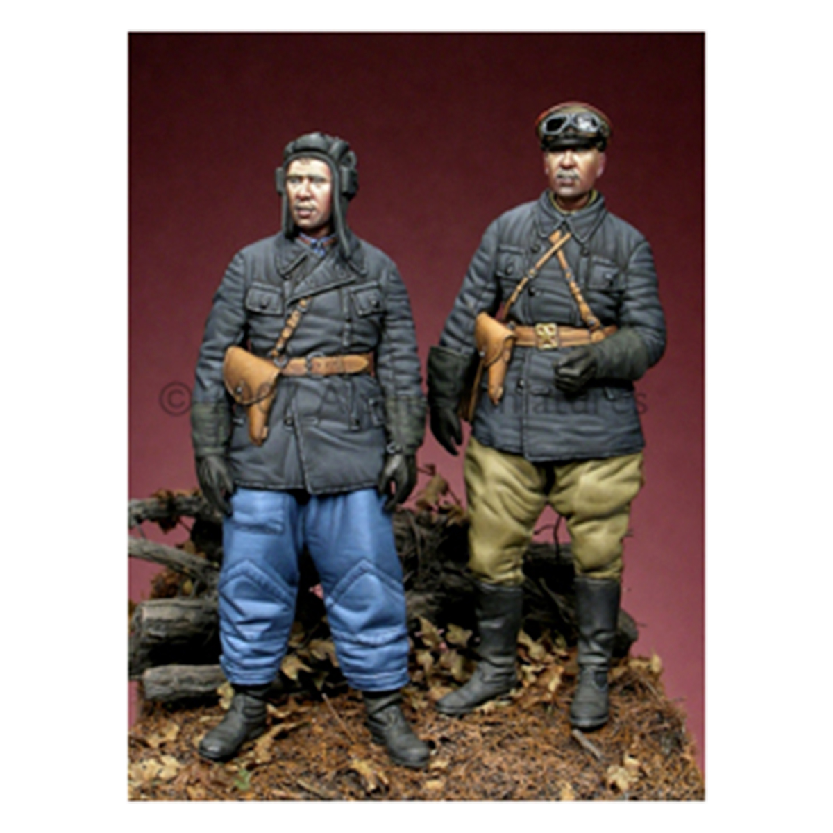 Alpine Miniatures – WW2 Russian Tank Crew Set (2 figs) 1/35