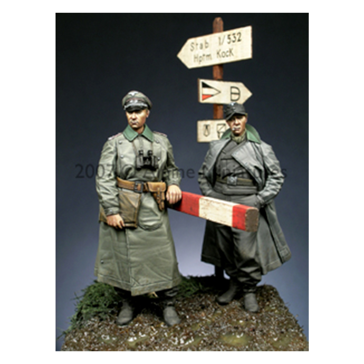 Alpine Miniatures – WW2 German Officer Set (2 figs) 1/35