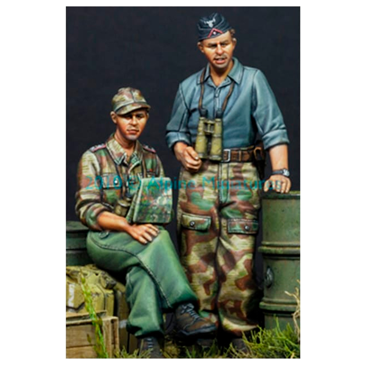 Alpine Miniatures – Panzer Crew Summer Set (2 figs) 1/35