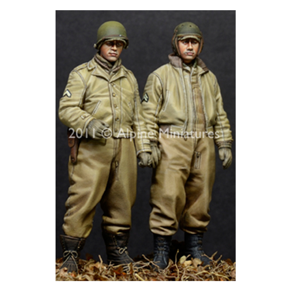 Alpine Miniatures – WW2 US AFV Crew Set (2 figs) 1/35