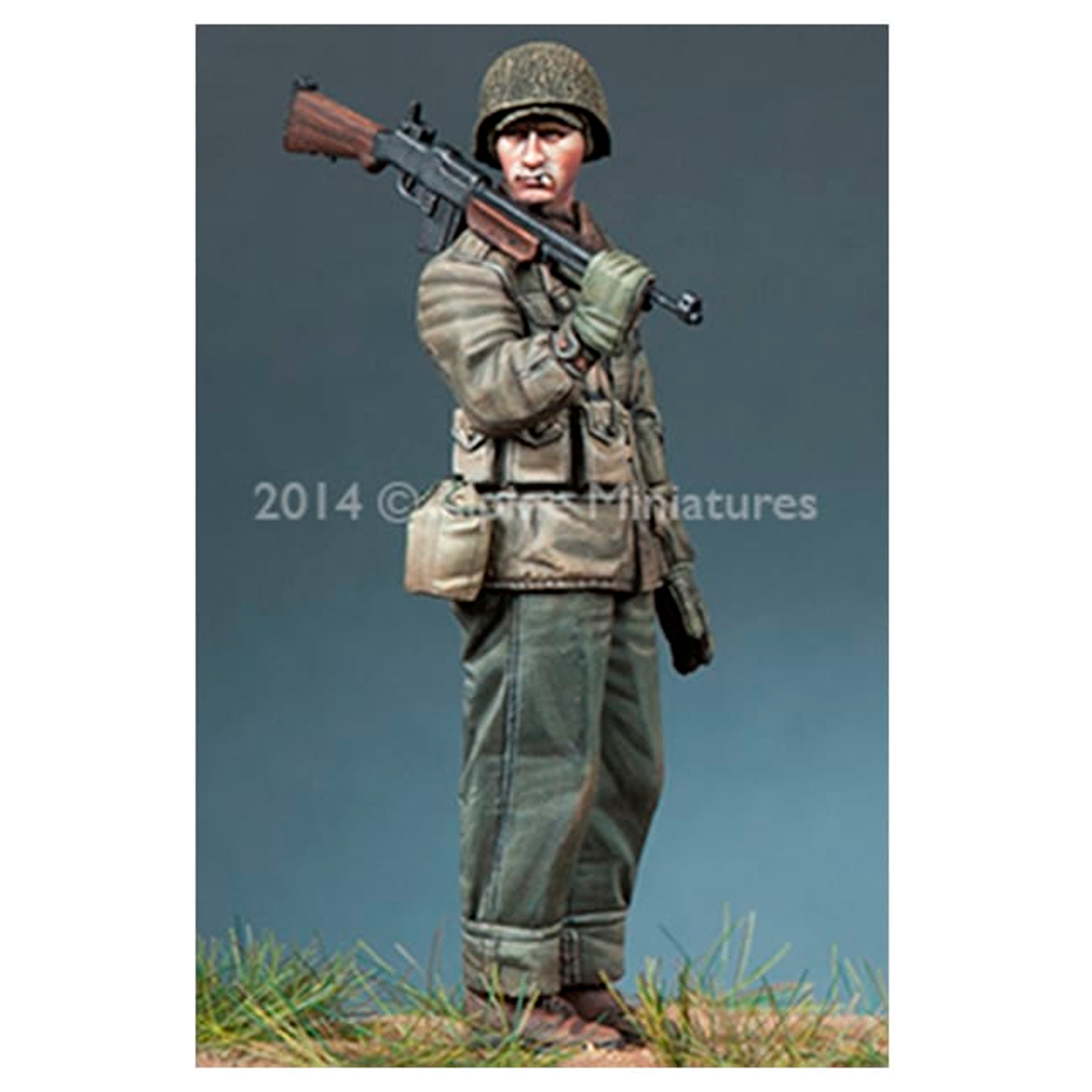 Alpine Miniatures – WW2 US BAR Gunner 1/35