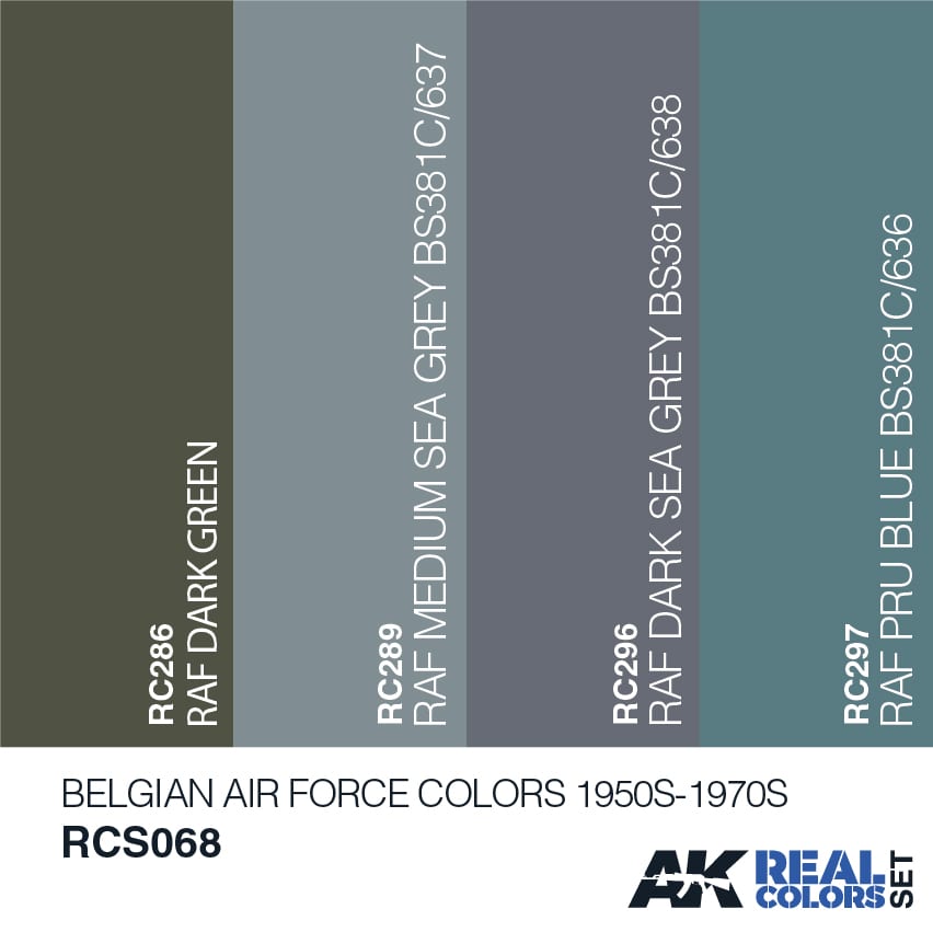 air force colors