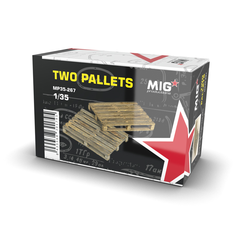 TWO PALLETS 1:35