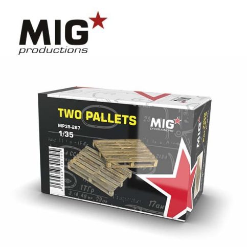 MP35-267 two pallets migproductions resin akinteractive diorama