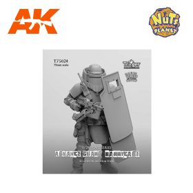 NP T75024 nuts planet ak-interactive 1/24 75mm advance guard barricade