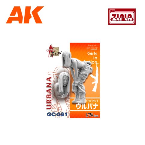 ZL GC-021 Urbana Girls in Action Series (1/24 GC)