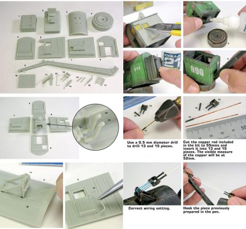 MP72-413 port crane train migproductions resin