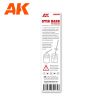 AK8207 stirring bars modelling acrylic paint enamel lacquer real colors air afv figures series weathering stainless steel ak-interactive