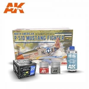 AKPACK24 MENG AKINTERACTIVE REAL COLORS AIRCRAFT THINNER SET PAINT ACRYLIC LACQUER PLASTIC