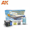 AKPACK26 MENG AKINTERACTIVE REAL COLORS AIRCRAFT THINNER SET PAINT ACRYLIC LACQUER PLASTIC