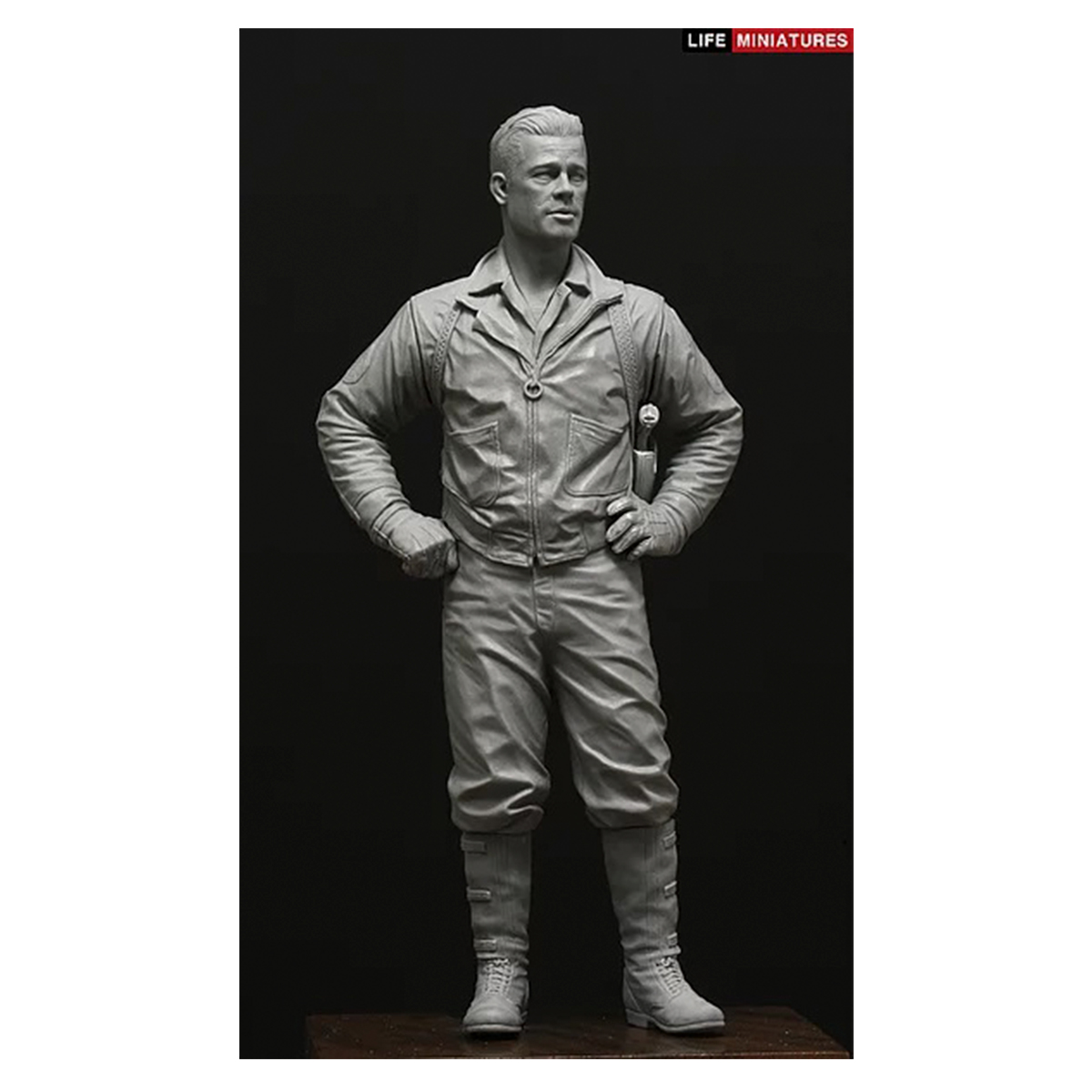 Life Miniatures – War Daddy, WW2 US Tank Commander – 1/16 figure