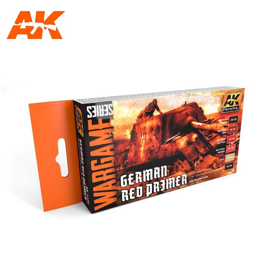 German Red Primer Set (Wargame Series)