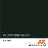 AK2063 D1 DEEP GREEN BLACK