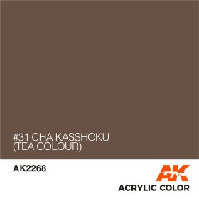 AK2268 #31 CHA KASSHOKU (TEA COLOUR)