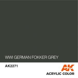 AK2271 WWI GERMAN FOKKER GREY