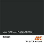 AK2273 WWI GERMAN DARK GREEN