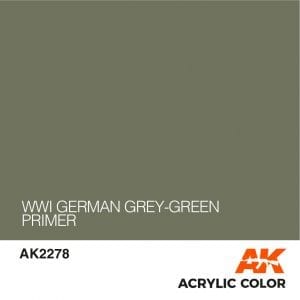 AK2278 WWI GERMAN GREY-GREEN PRIMER