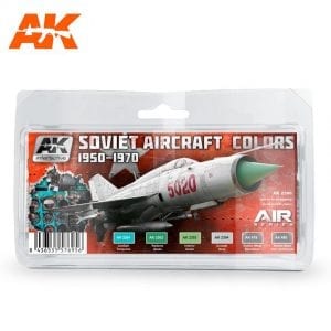 AK2300 acrylic paint set akinteractive modeling