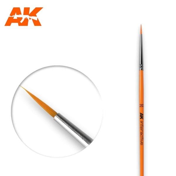 AK602 synthetic brush akinteractive