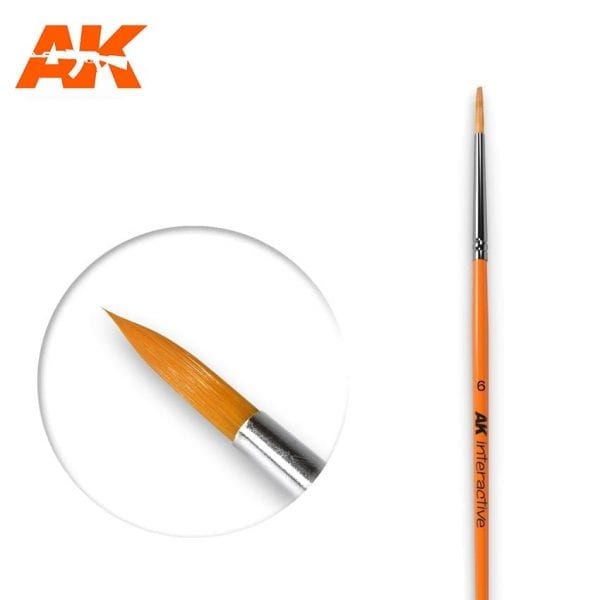 AK606 synthetic brush akinteractive