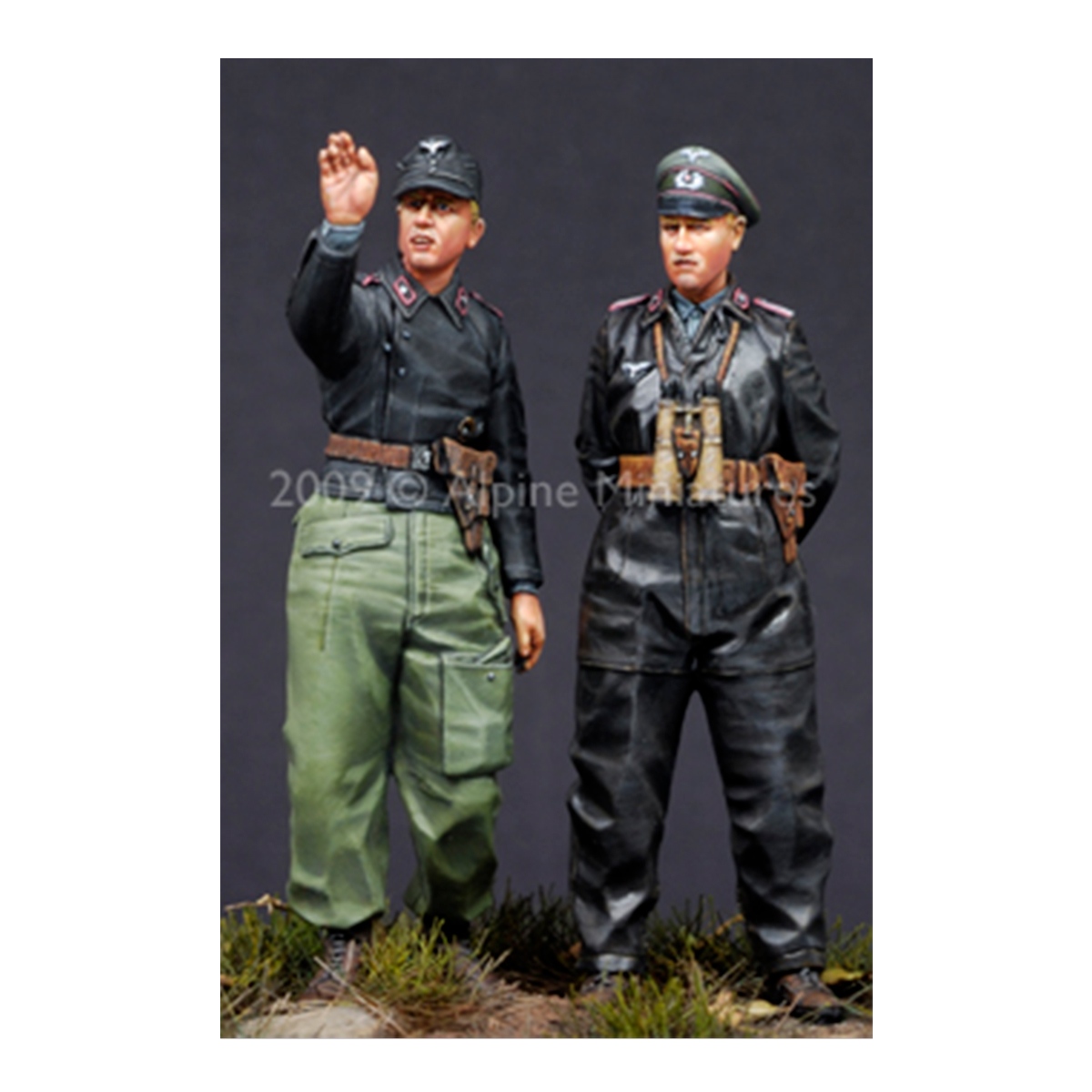 Alpine Miniatures – German Heer Panzer Crew Set (2 figs) 1/35