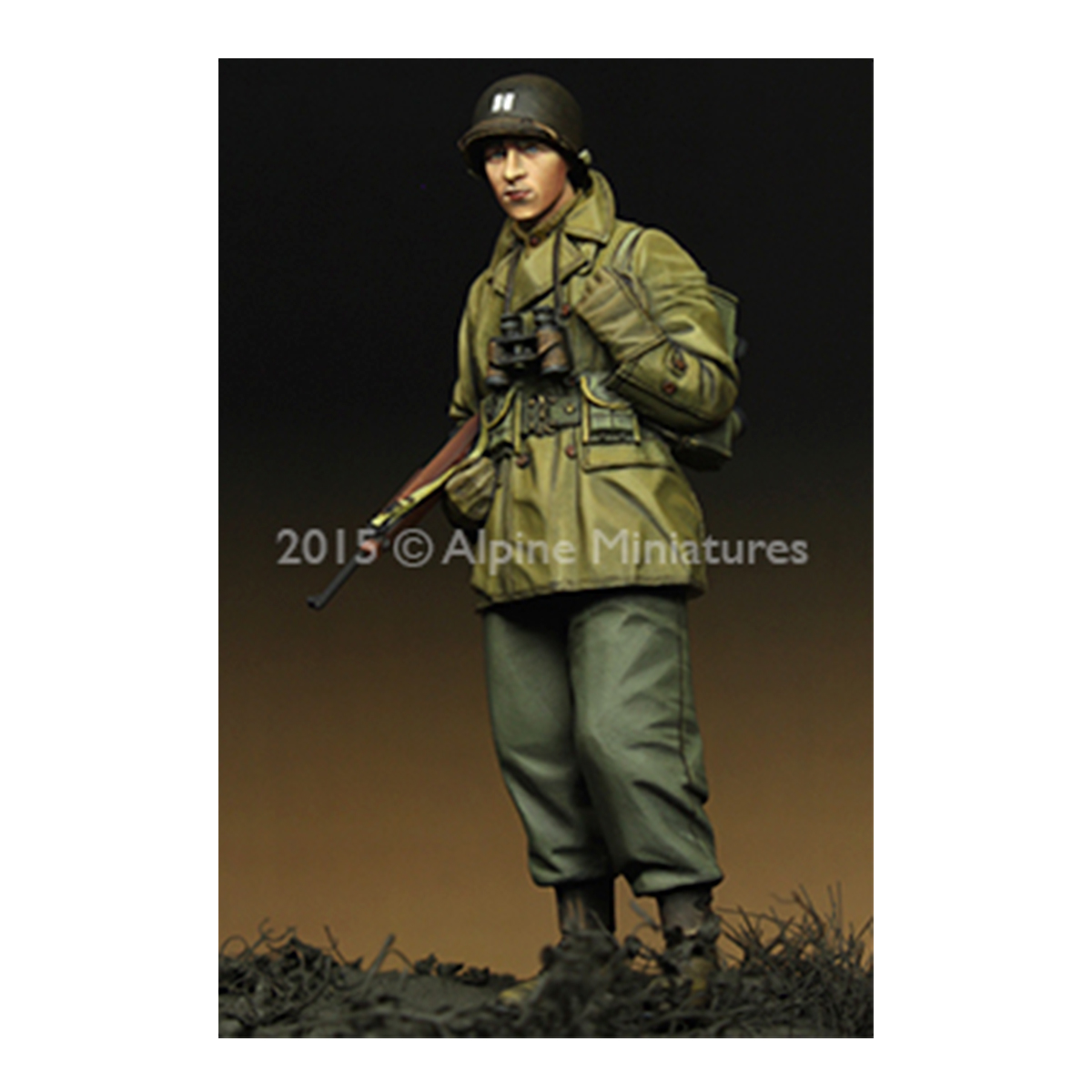 Alpine Miniatures – WW2 US Infantry Officer 1/35