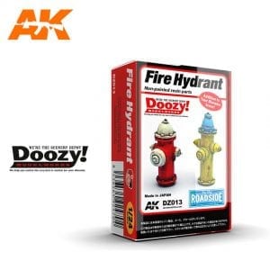 1/35 Scale model kit Fire Hydrants Contains 2 identical fire hydrants 