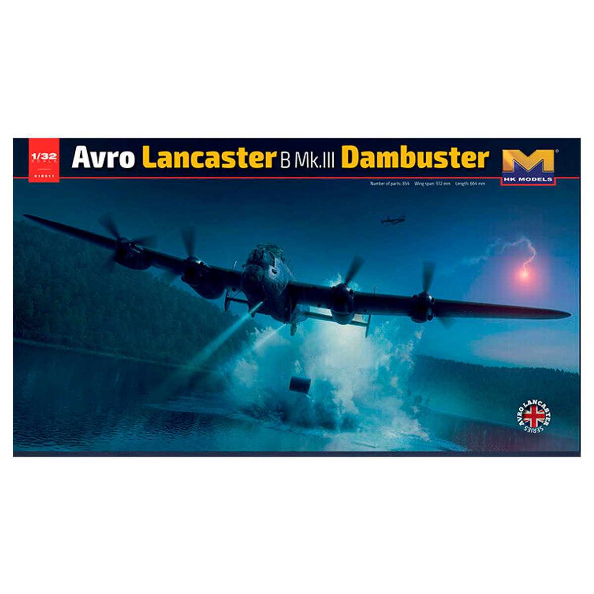 Avro Lancaster B.Mk.III Dambuster (01E011) 1/32