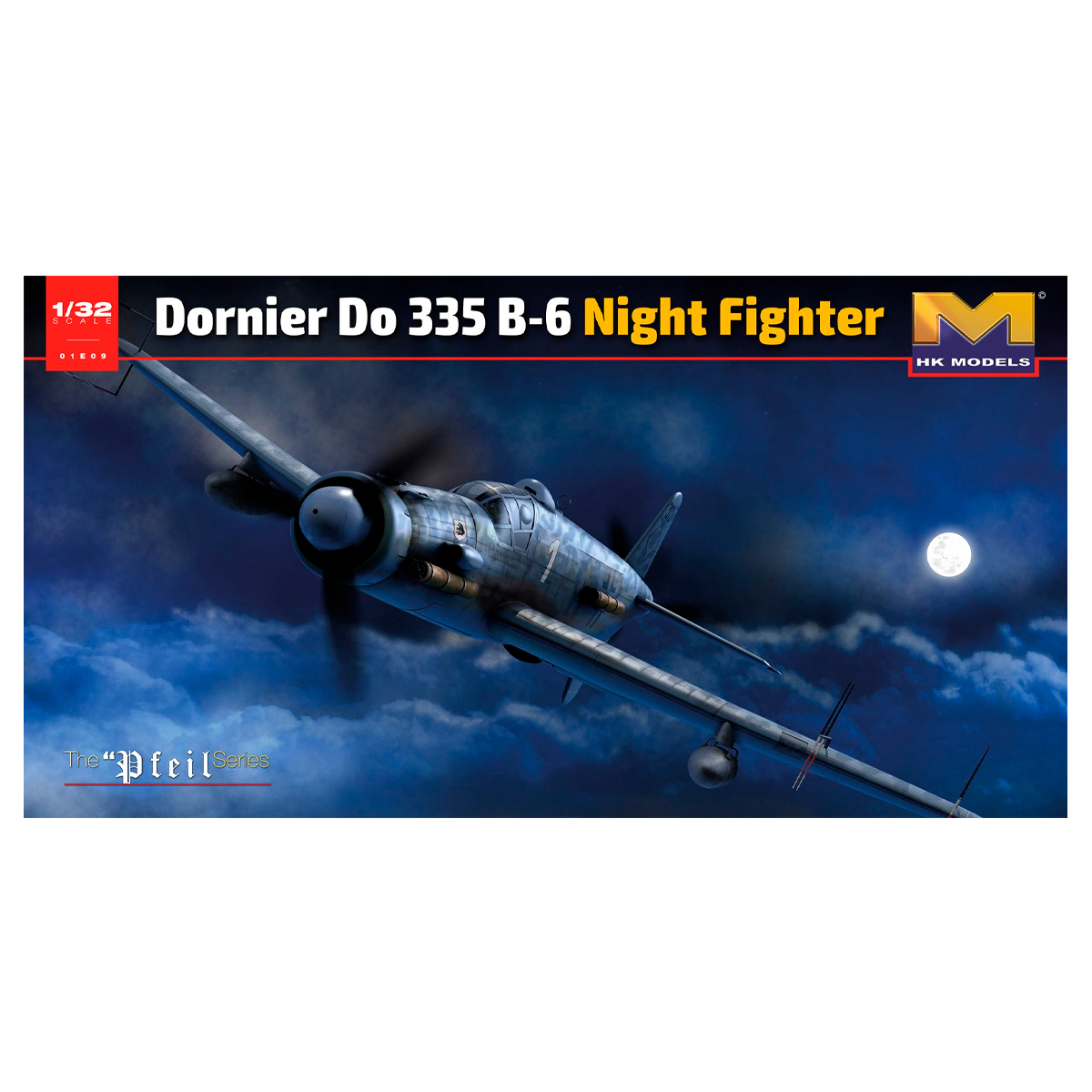 Dornier DO 335 B-6 Night Fighther (01E021) 1/32