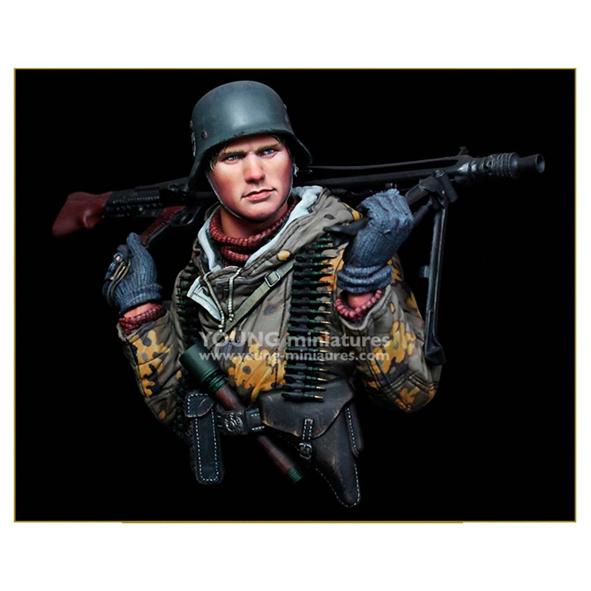German Machine Gunner – Eastern Front WWII