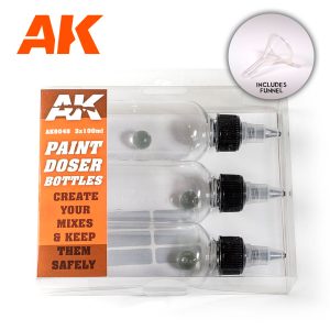 AK Interactive paint doser bottles AK9048