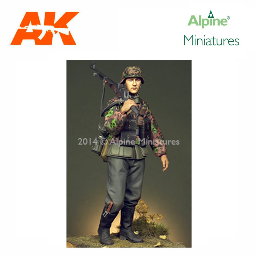 Alpine Miniatures – German Infantry with PzB 39 (1/16)