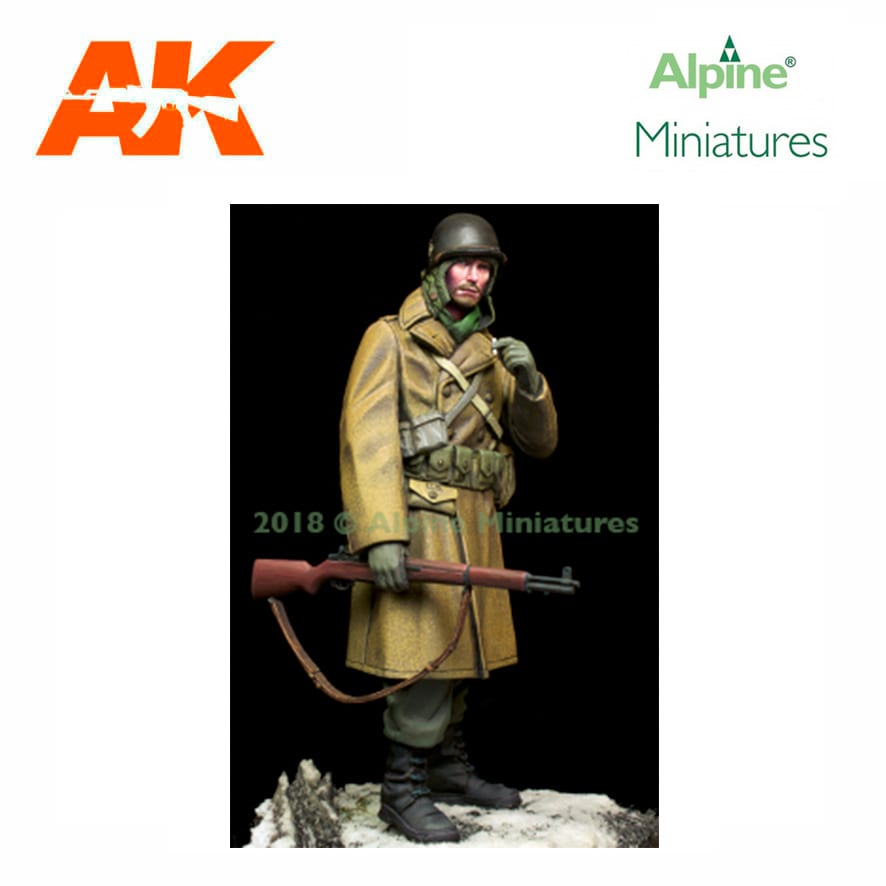 Alpine Miniatures – WW2 US Infantry Winter 44-45 (1/16)