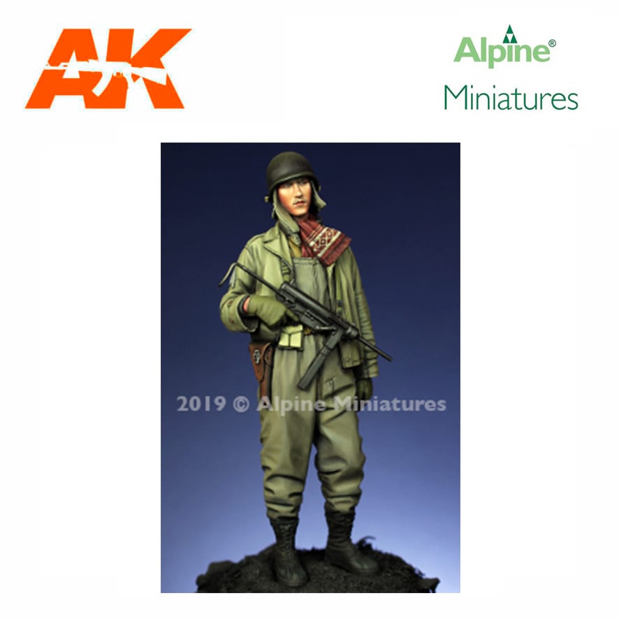 Alpine Miniatures – WW2 US 4th AD “First in Bastogne” (1/16)