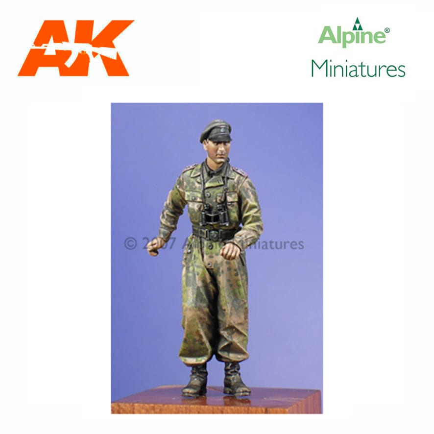 Alpine Miniatures – Waffen SS Panzer Officer 1/35