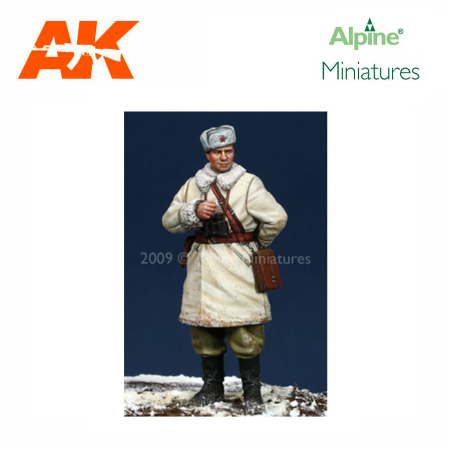 Alpine Miniatures – WW2 Russian AFV Crew #1 1/35