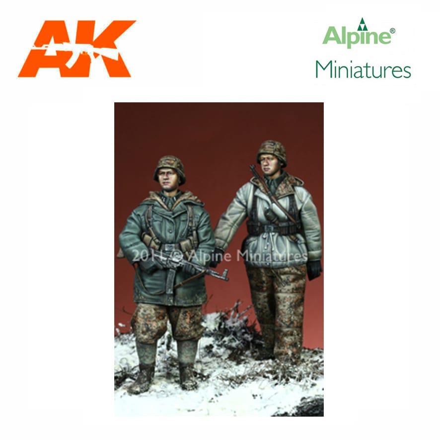 Alpine Miniatures – WSS Grenadier Late War Set (2 figs) 1/35