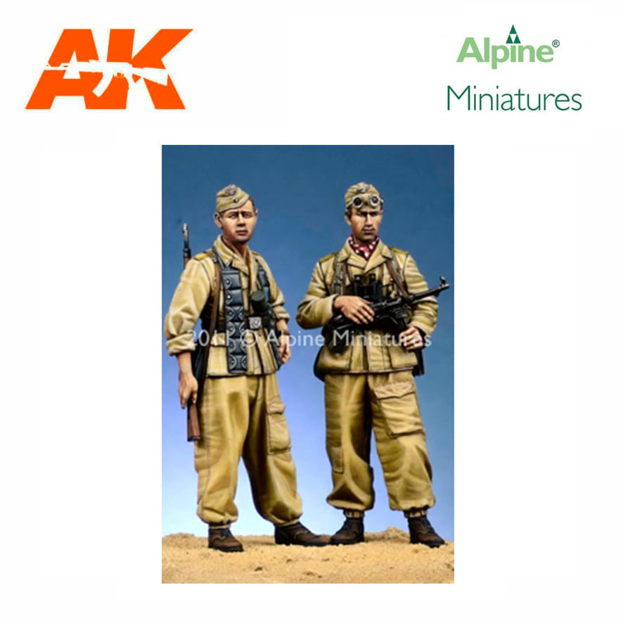 Alpine Miniatures – DAK Ramcke Brigade Set (2 figs) 1/35