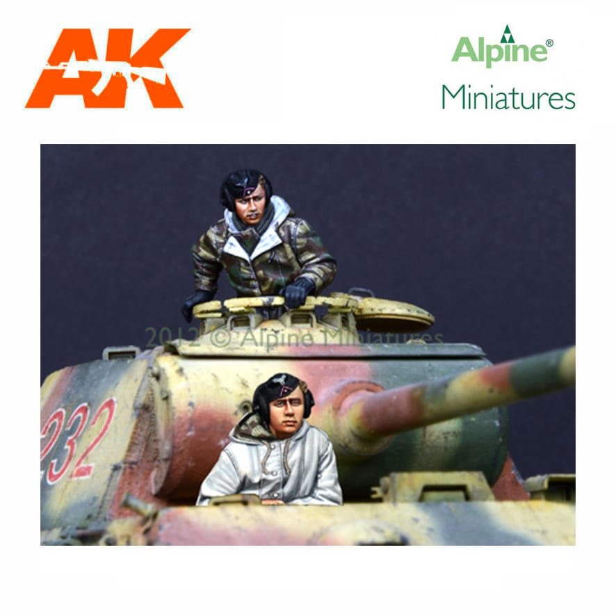 Alpine Miniatures – German Panther Crew Set (2 figs) 1/35