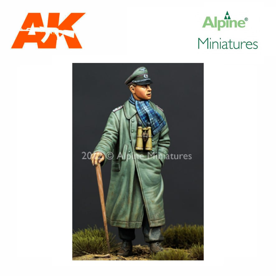 Alpine Miniatures – Panzer Officer 1 Pz. Div. #1 1/35