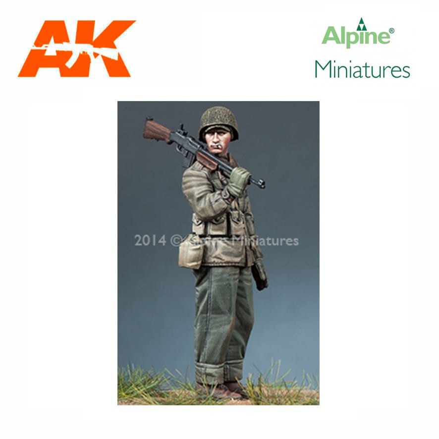Alpine Miniatures – WW2 US BAR Gunner 1/35