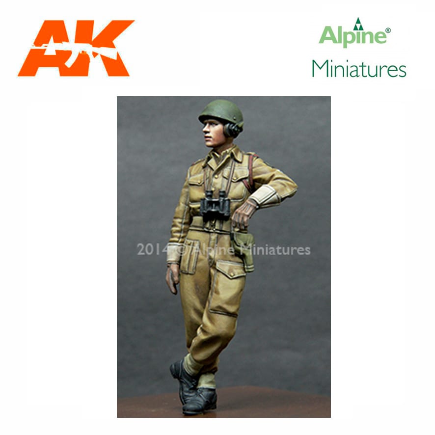 Alpine Miniatures – British RAC AFV Crew #1 1/35