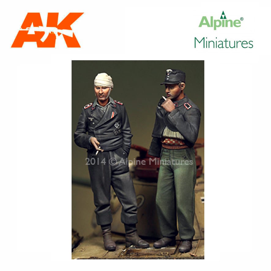 Alpine Miniatures – German Panzer Crew Set (2 figs) 1/35