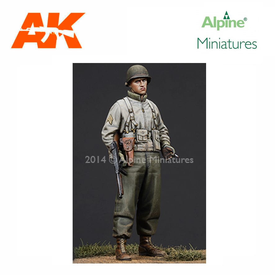 Alpine Miniatures – WW2 US Infantry NCO 1/35