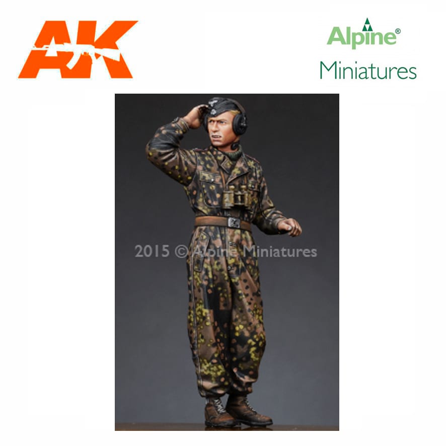 Alpine Miniatures – WSS Panzer Commander #1 1/35