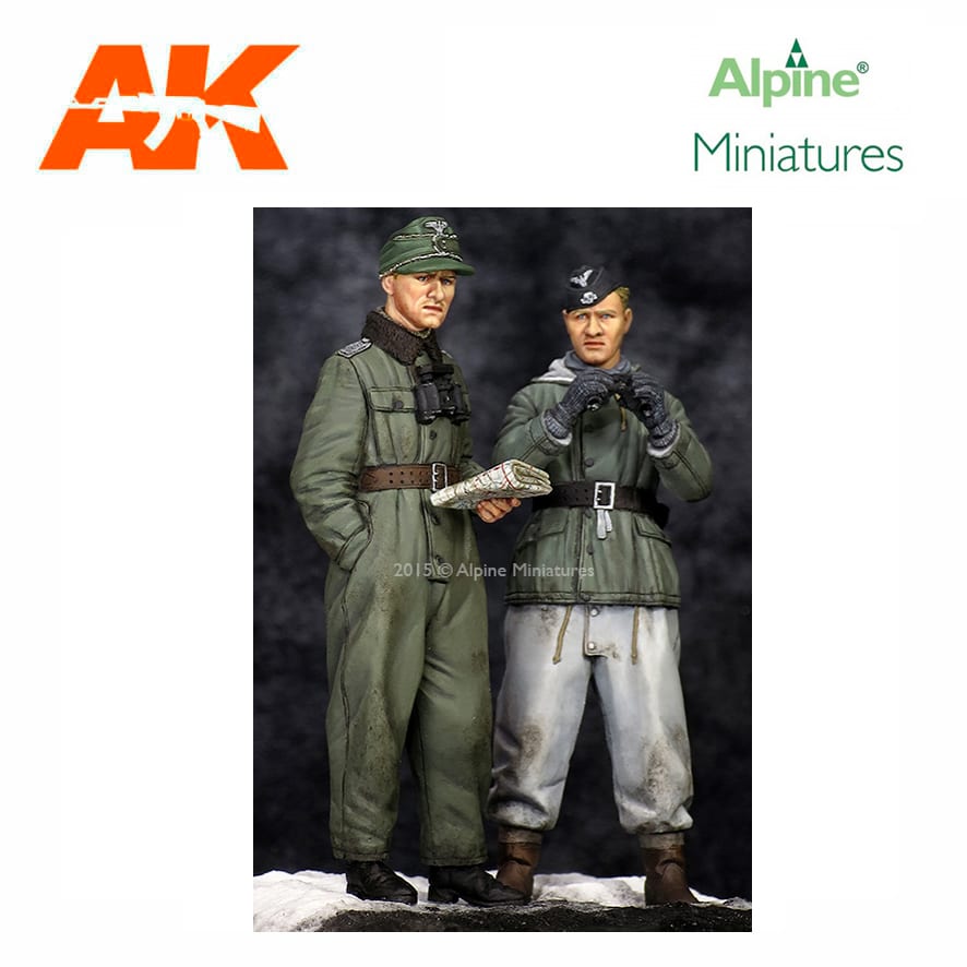 Alpine Miniatures – Joachim Peiper Kharkov Set (2 figs) 1/35