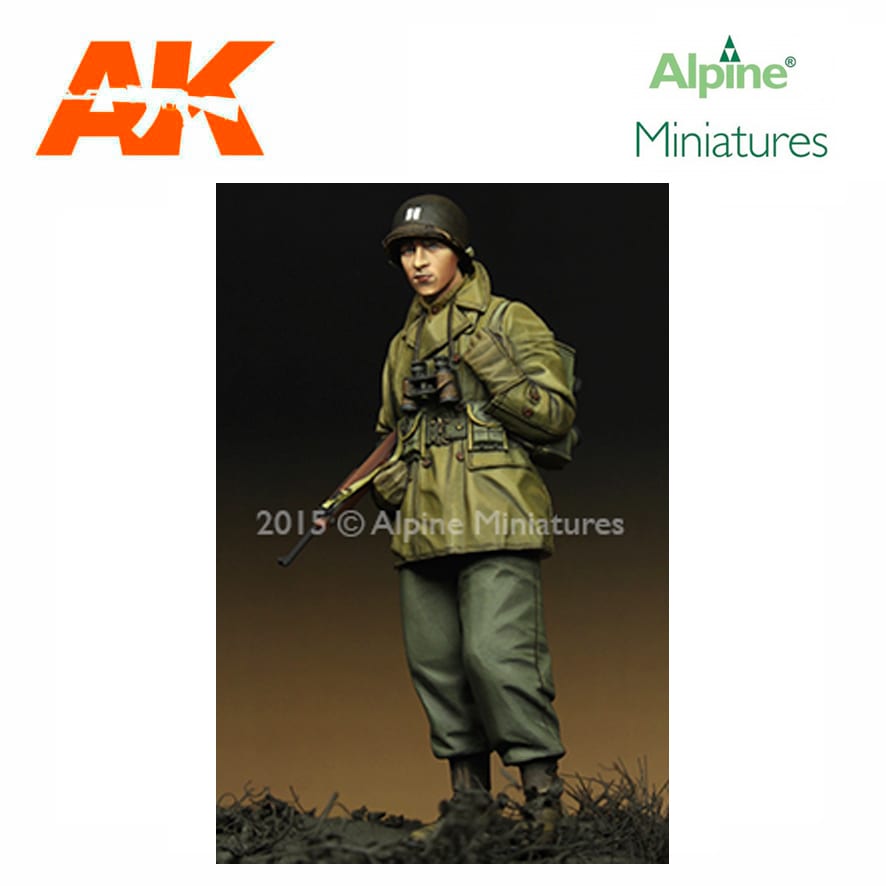 Alpine Miniatures – WW2 US Infantry Officer 1/35