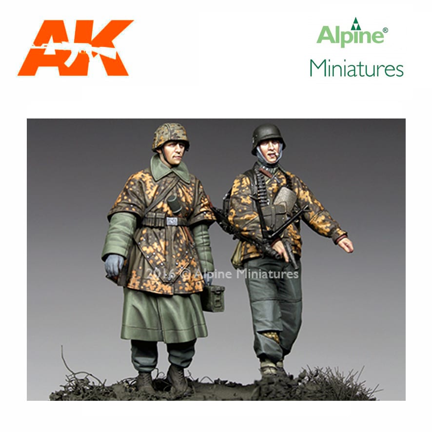 Alpine Miniatures – KG Hansen at Poteau Set #1 (2 figs) 1/35