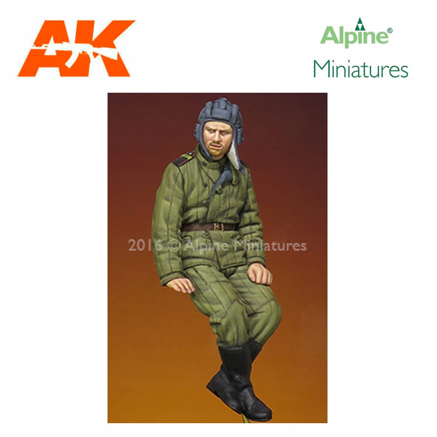 Alpine Miniatures – WW2 Russian Tank Crew 1/35